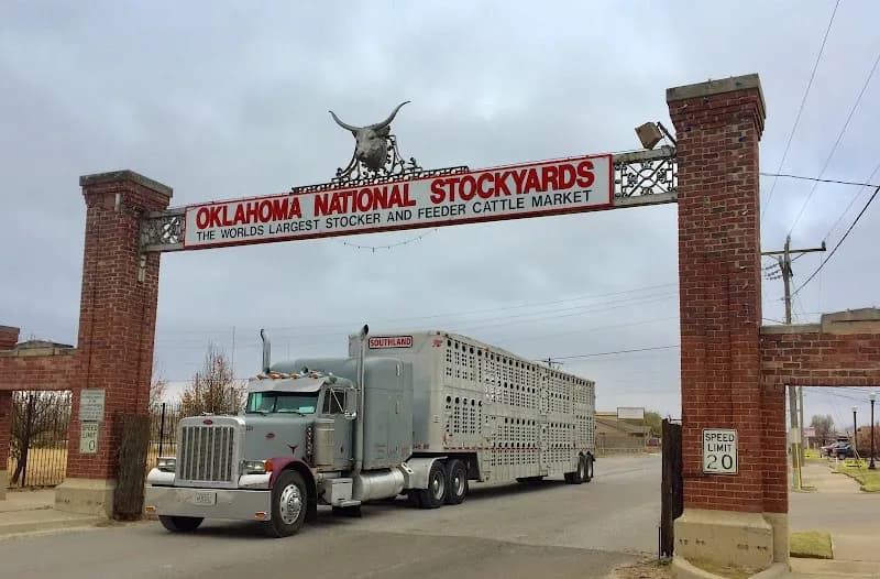 Stockyards City Main Street neighborhood in Oklahoma City, OK