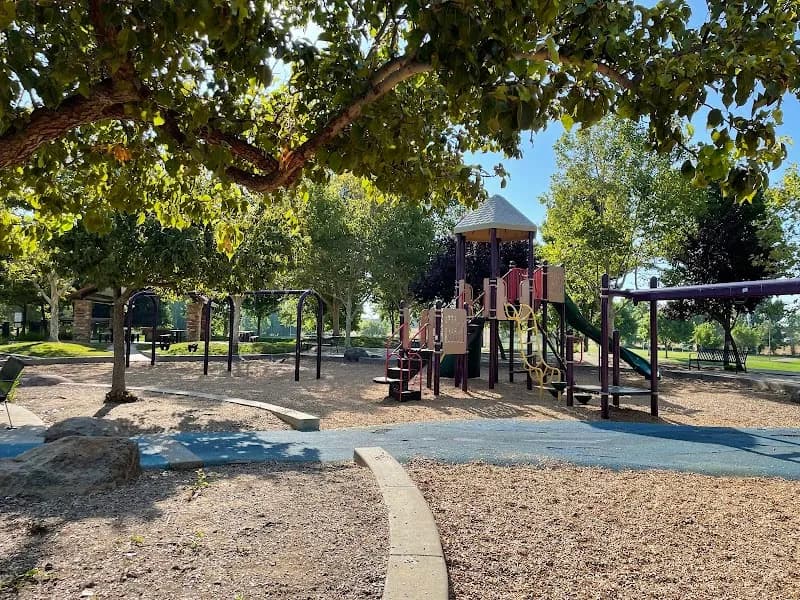 View of Stone Creek Community Park in Rancho Cordova, CA