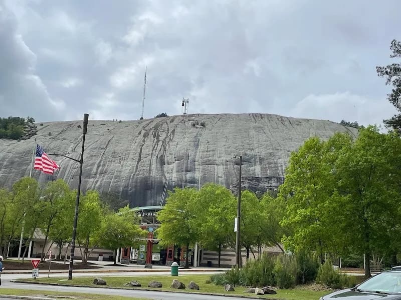 View of Stone Mountain Park in Atlanta, GA