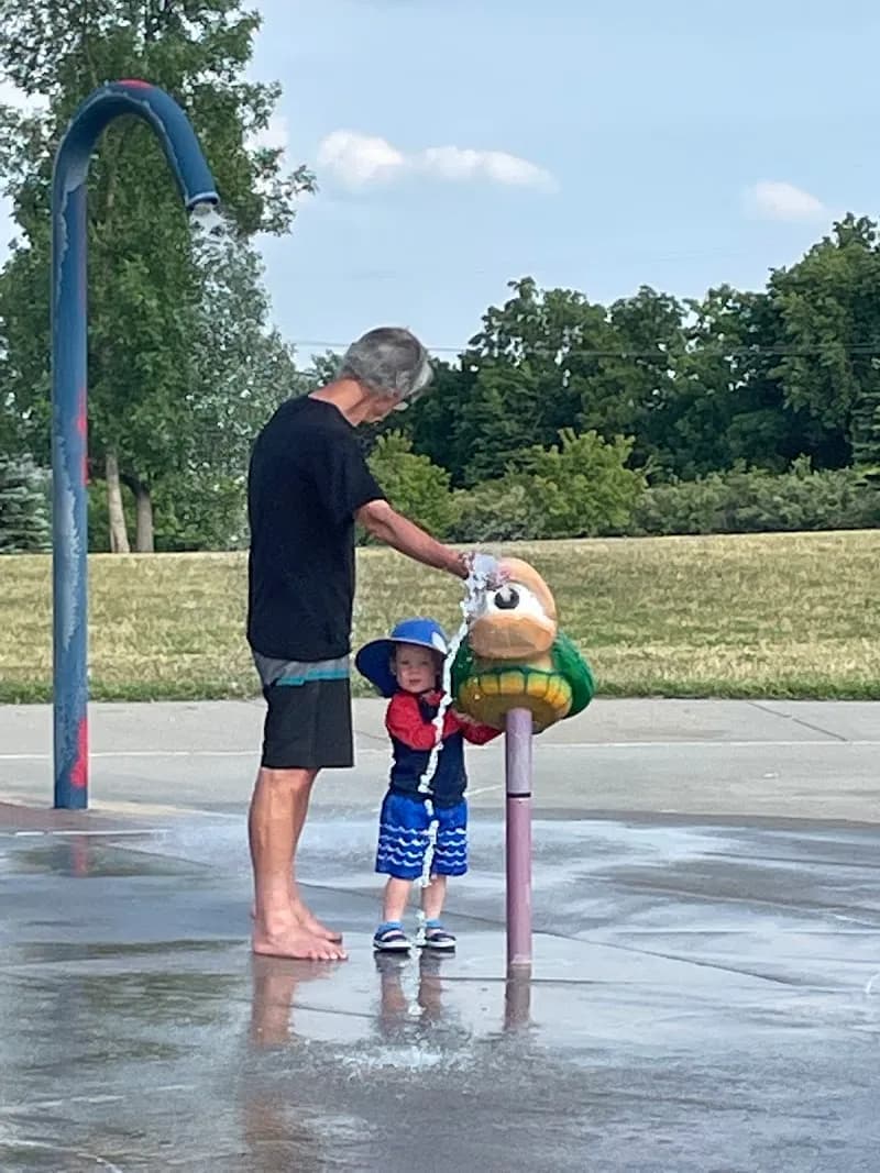 View of Stone Ridge Splash Park in Elkhorn, NE