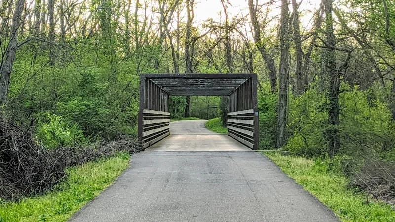 View of Stones River Greenway in La Vergne, TN