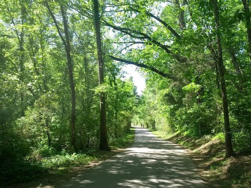 View of Stones River Greenway in La Vergne, TN