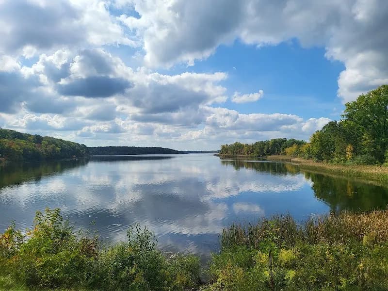View of Stony Creek Metropark in Rochester Hills, MI