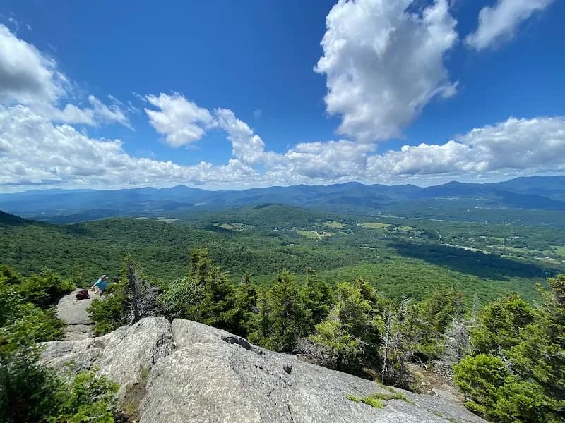 Stowe Pinnacle mountain peak in Stowe, VT