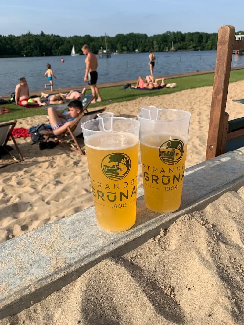 View of Strandbad Grünau in Köpenick, BE