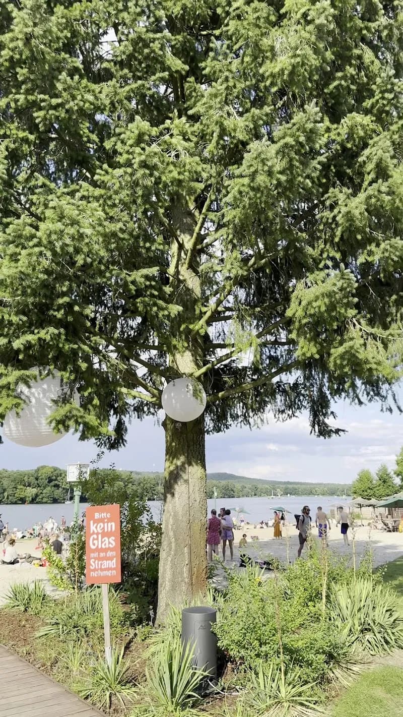 View of Strandbad Grünau in Köpenick, BE