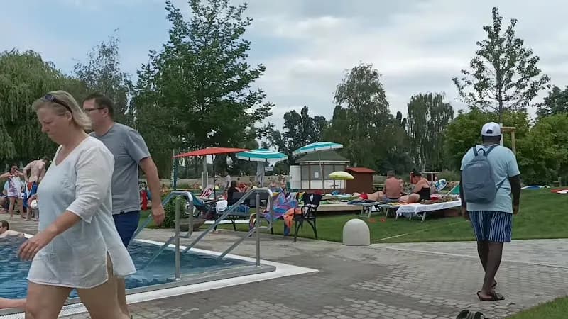 View of Strandbad Klosterneuburg in Klosterneuburg, VIE