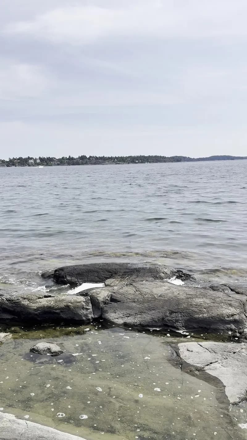View of Strandbadet in Tyresö, Stockholm