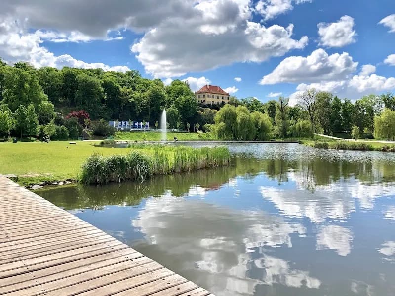 Stromovka Park park in Holešovice, CZ