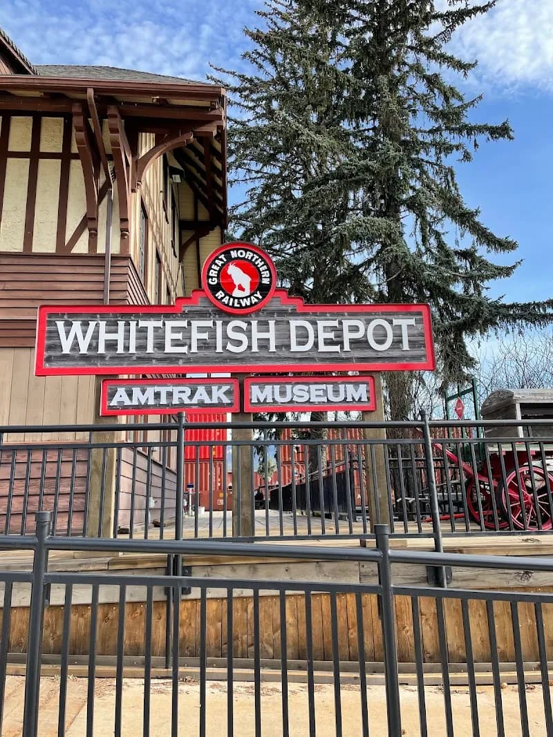 View of Stumptown Historical Society in Whitefish, MT