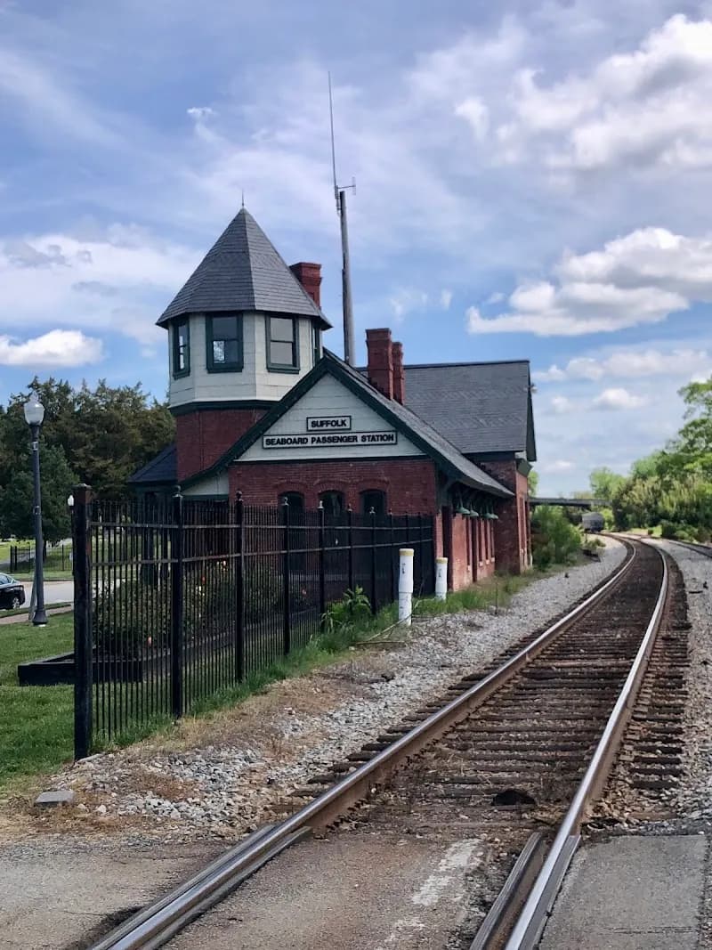 View of Suffolk Seaboard Station Railroad Museum in Suffolk, VA