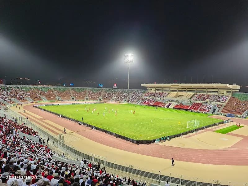 Sultan Qaboos Sports Complex stadium in Bousher, Muscat