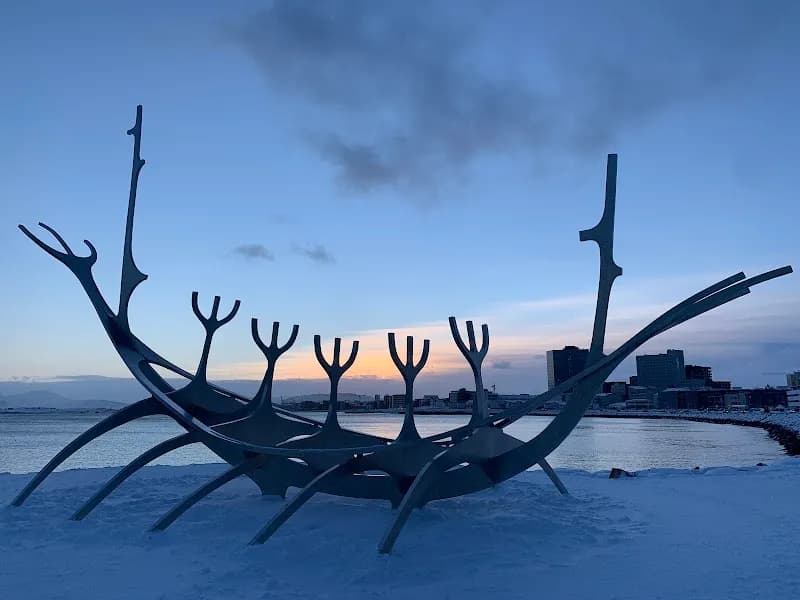 View of Sun Voyager in Reykjavik, RVK