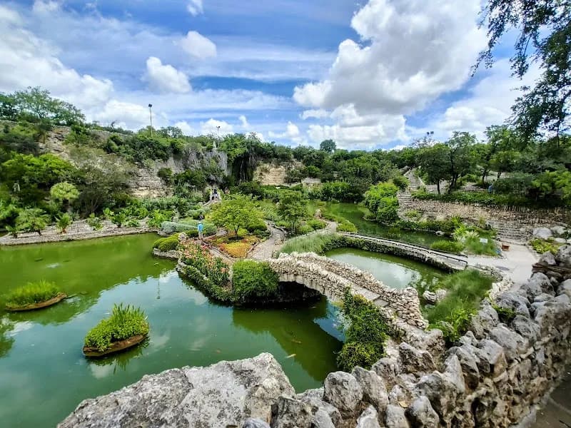 View of Sunken Garden Theater in Terrell Hills, TX