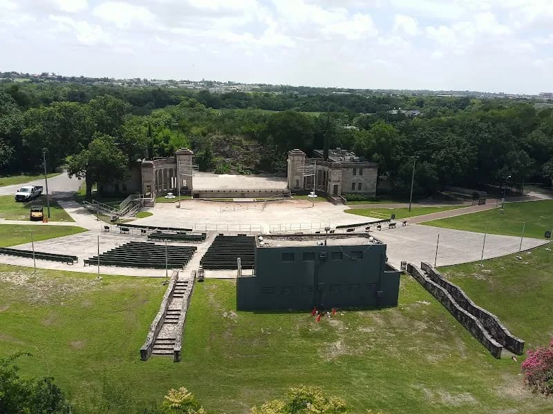 View of Sunken Garden Theater in Terrell Hills, TX