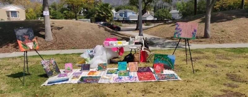 View of Sunnyslope Park in Glendora, CA