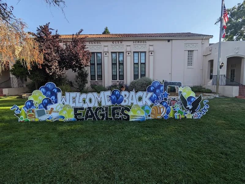 View of Sunol Glen School in Sunol, CA