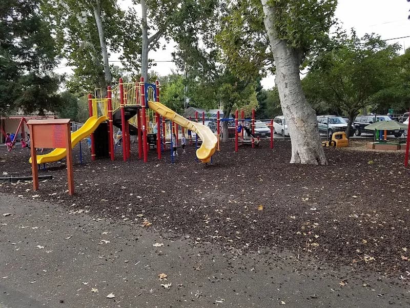 View of Sunol Glen School in Sunol, CA