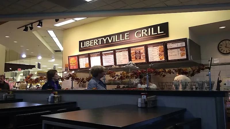 View of Sunset Foods in Libertyville, IL