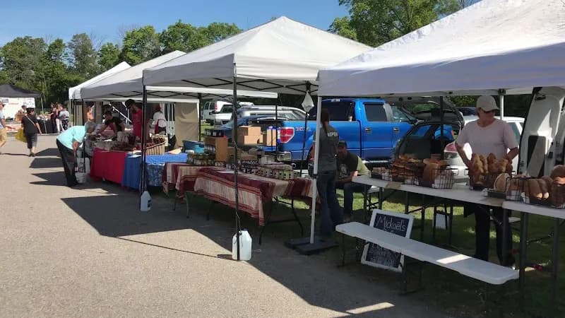 View of Sutton Farmers Market in Georgina, ON