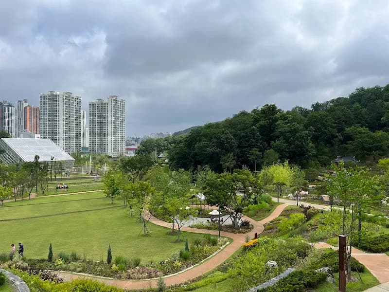 View of Suwon Arboretum Yeongheung Visitor Center in Suwon, GG