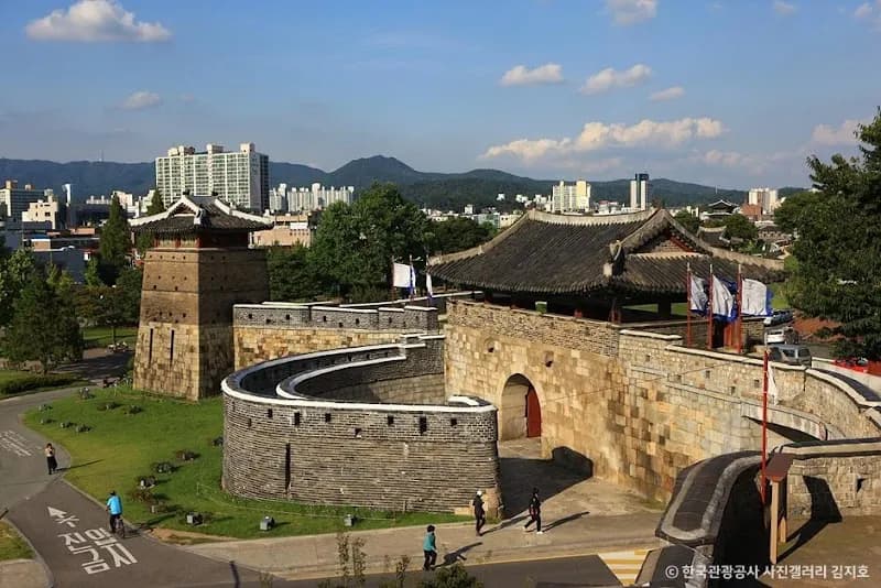 Suwon Hwaseong Fortress castle in Suwon, GG