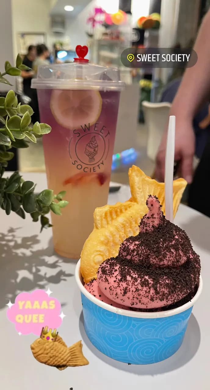 View of Sweet Society in Westminster, LA