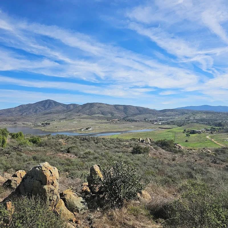 View of Sweetwater Summit Regional Park in National City, CA