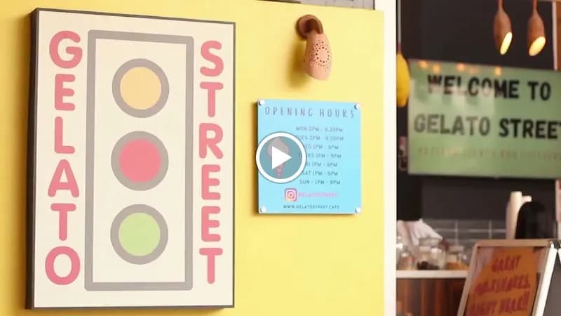 View of Sweetwaters Ice Cream Parlor in Upperhill, Nairobi