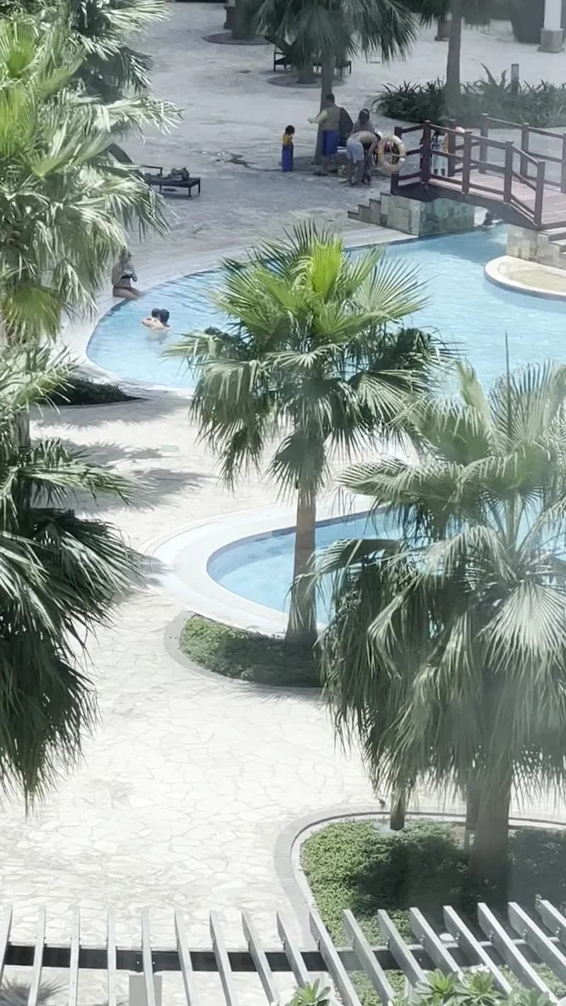 View of Swimming pool The Arc in Reem Island, Abu Dhabi