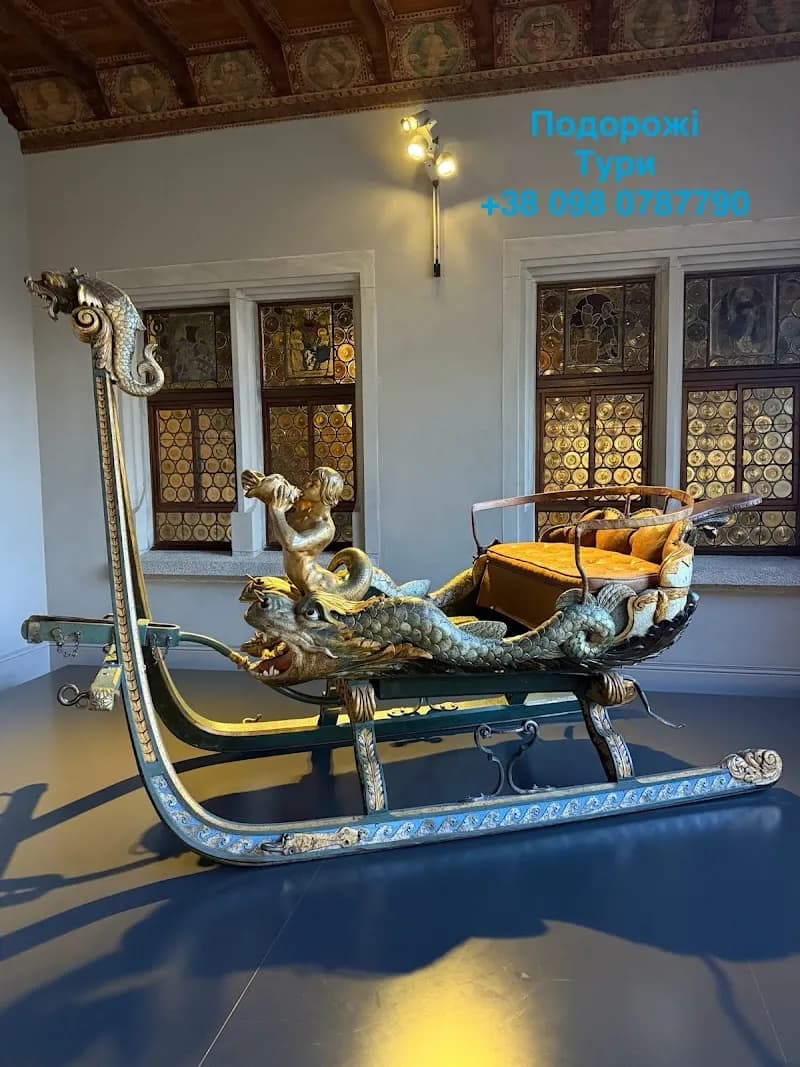 View of Swiss National Museum in Zurich, ZH