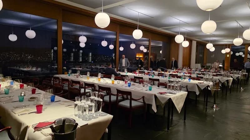 View of Swiss Re Centre for Global Dialogue in Ruschlikon, ZH