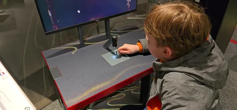 View of Swiss Science Center Technorama in Zurich, ZH