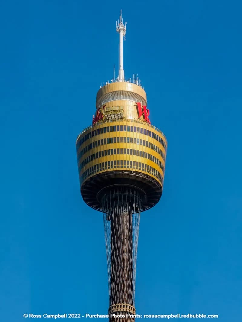 Sydney Tower Eye observation deck in Sydney, NSW
