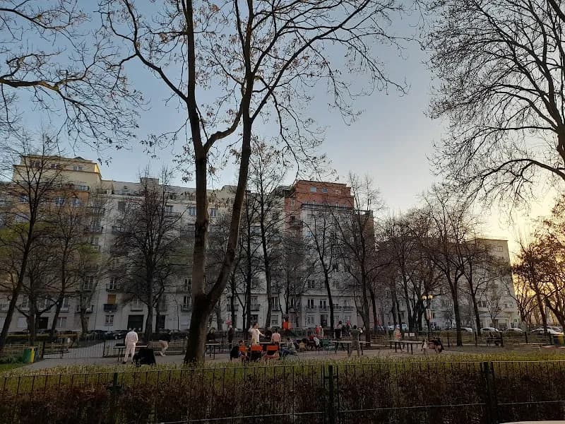 View of Szent István park in Halásztelek, Budapest