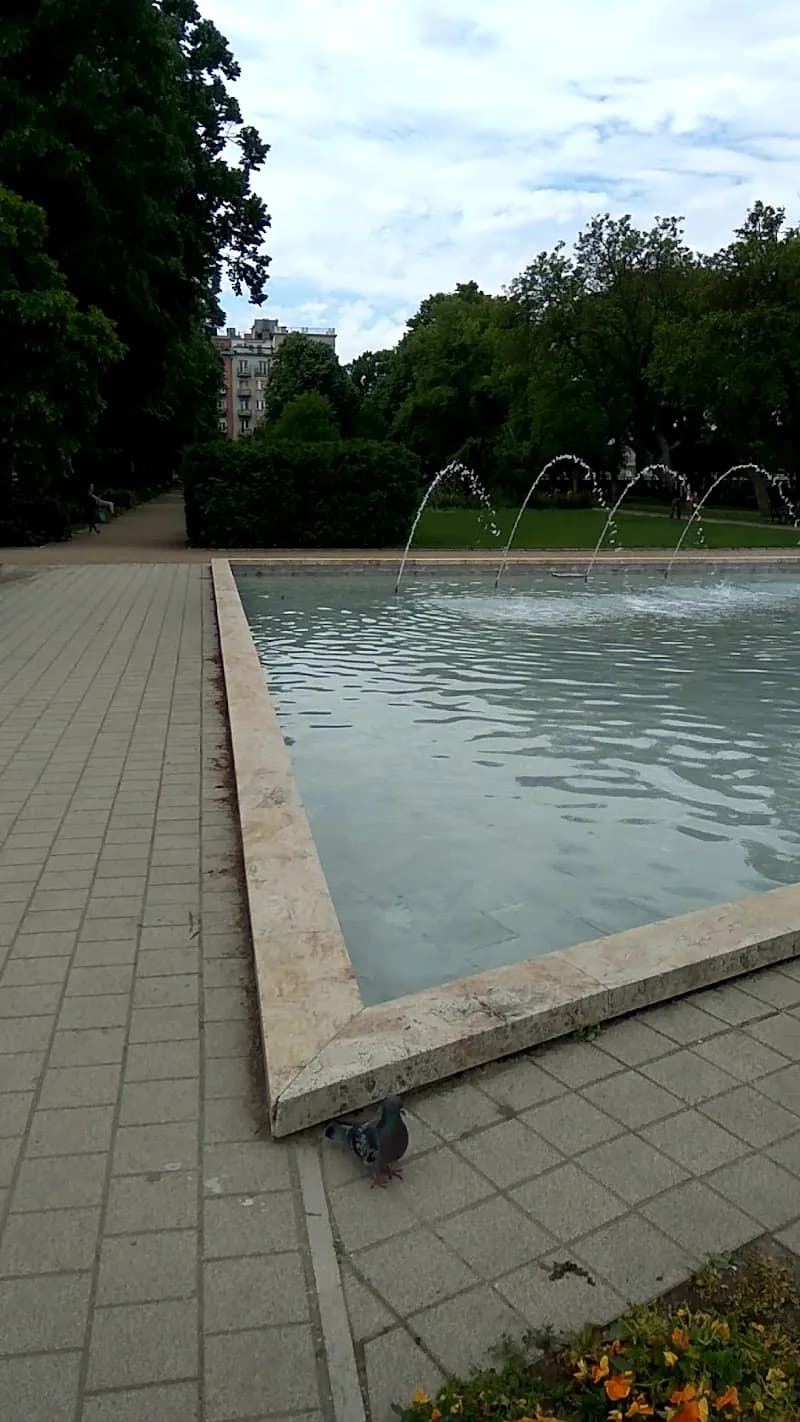 View of Szent István park in Halásztelek, Budapest