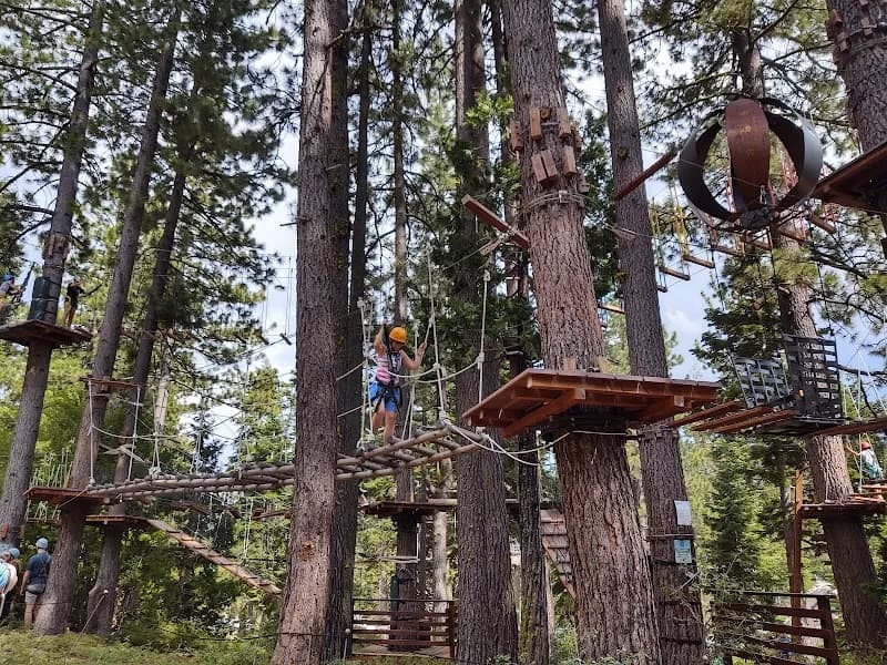 View of Tahoe Adventure Park in Lake Tahoe, CA