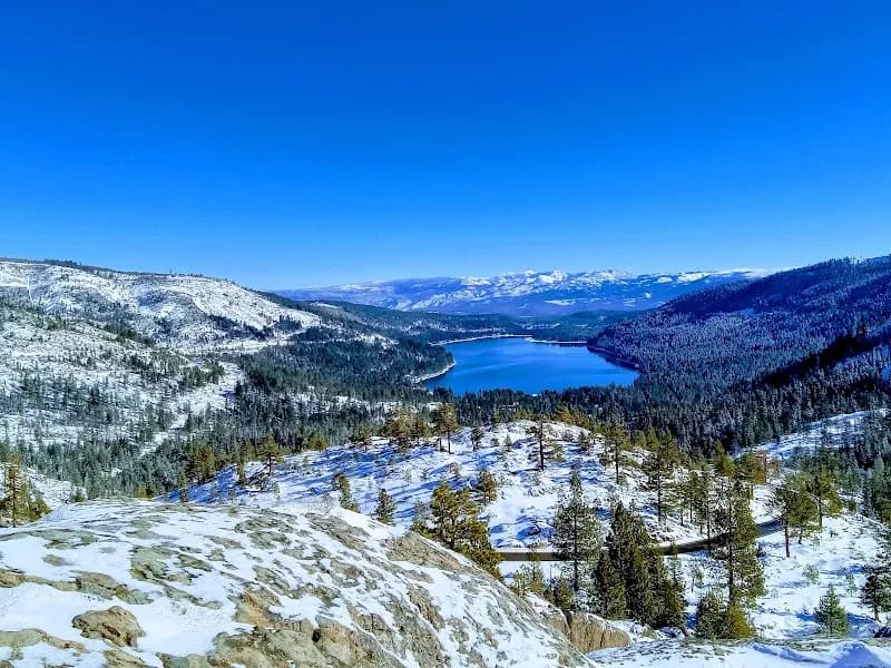View of Tahoe National Forest in Lake Tahoe, CA