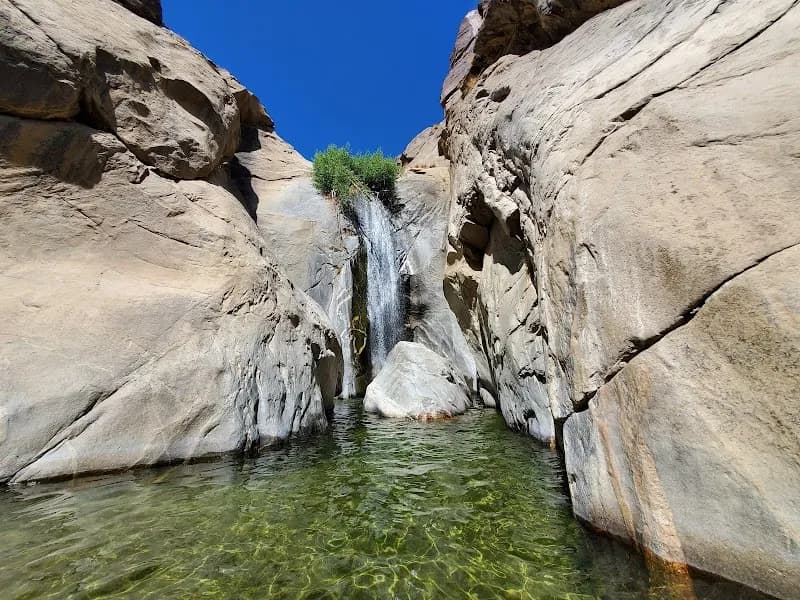 Tahquitz Canyon hiking area in Palm Springs, CA