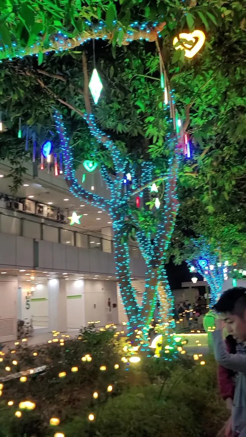 View of Tai Po Arts Centre in Tai Po, HK