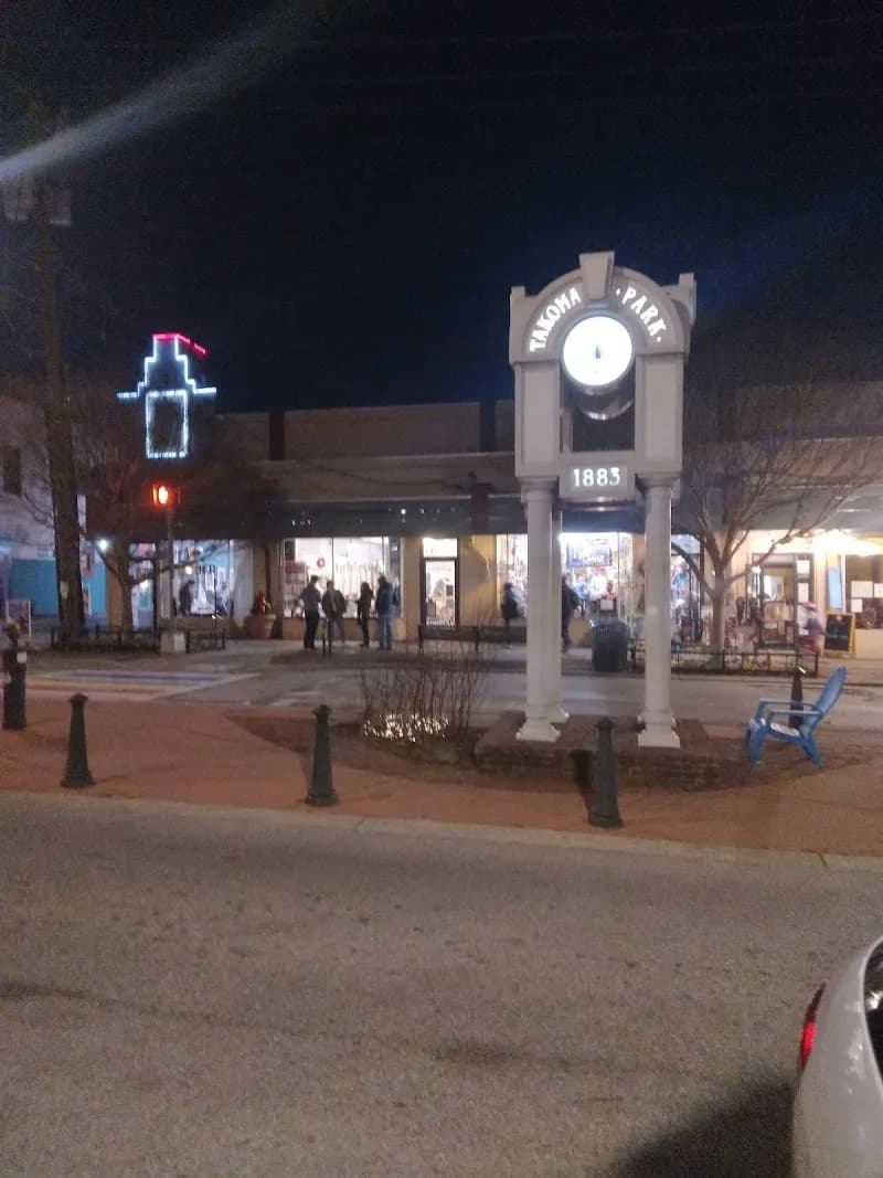 Takoma Avenue route in Takoma Park, MD