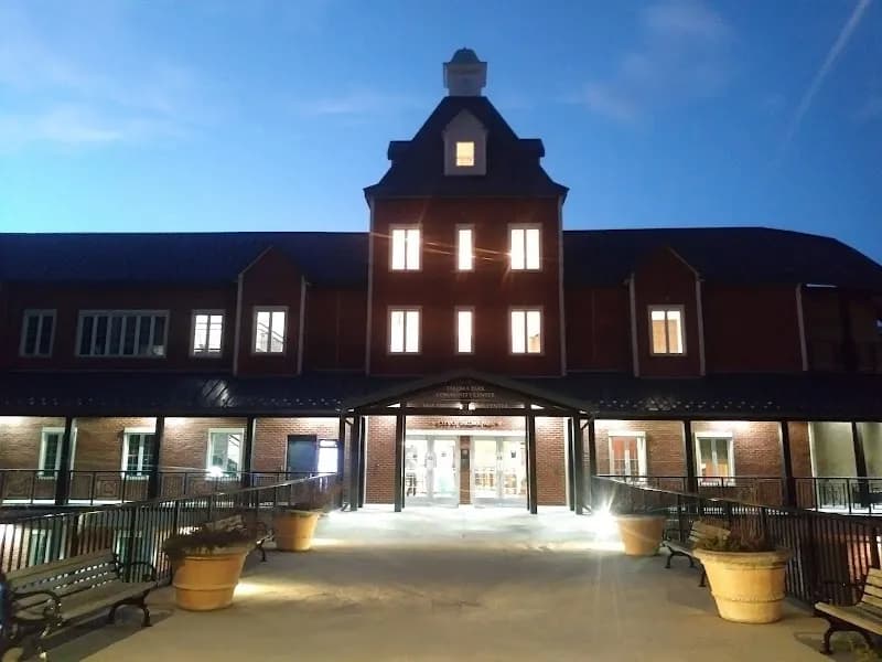 View of Takoma Park Community Center in Takoma Park, MD
