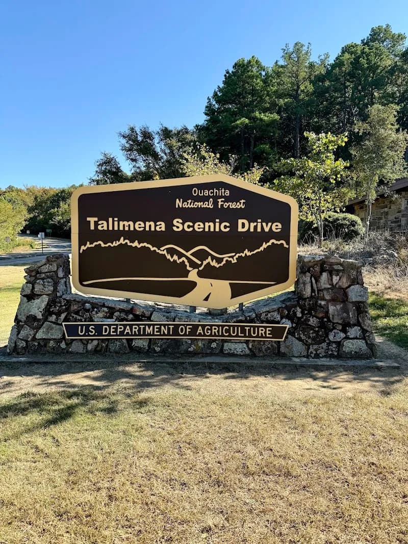 View of Talimena Scenic Dr in Valley Head, AL
