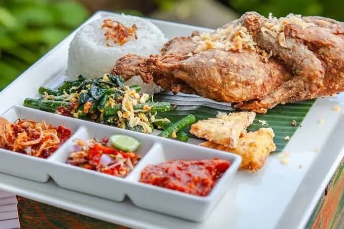 View of Taman Dedari in Bangli, Bali