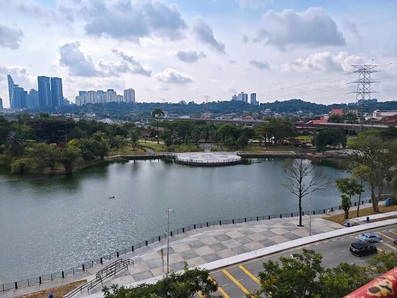 View of Taman Jaya Park in Petaling Jaya, SG