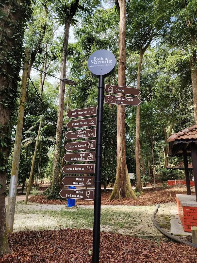 View of Taman Negeri Bukit Panchor, Pulau Pinang in Seberang Jaya, Penang