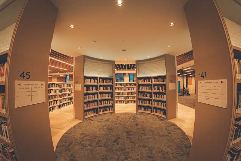 View of Tampines Library in Tampines, SG
