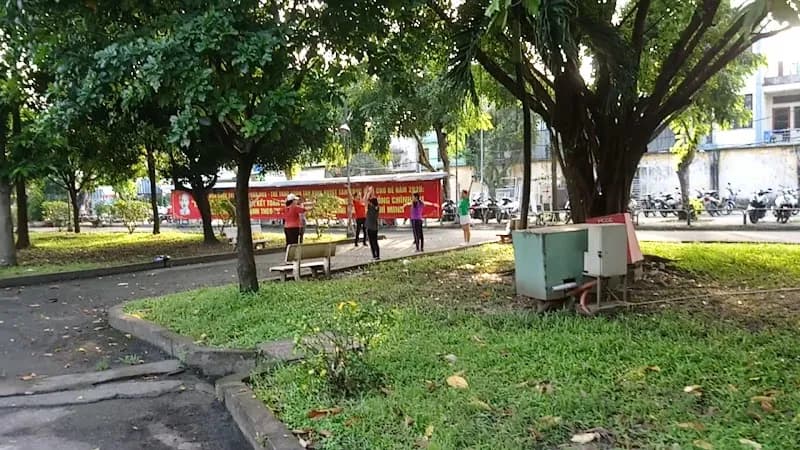 View of Tan Binh Sport & Cultural Center in Tan Binh, HCMC