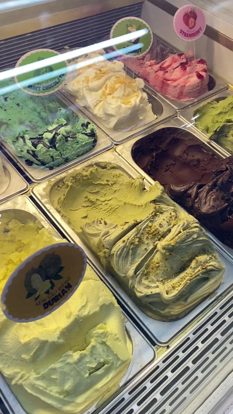 View of Tan Phu Ice Cream Corner in Tan Phu, HCMC