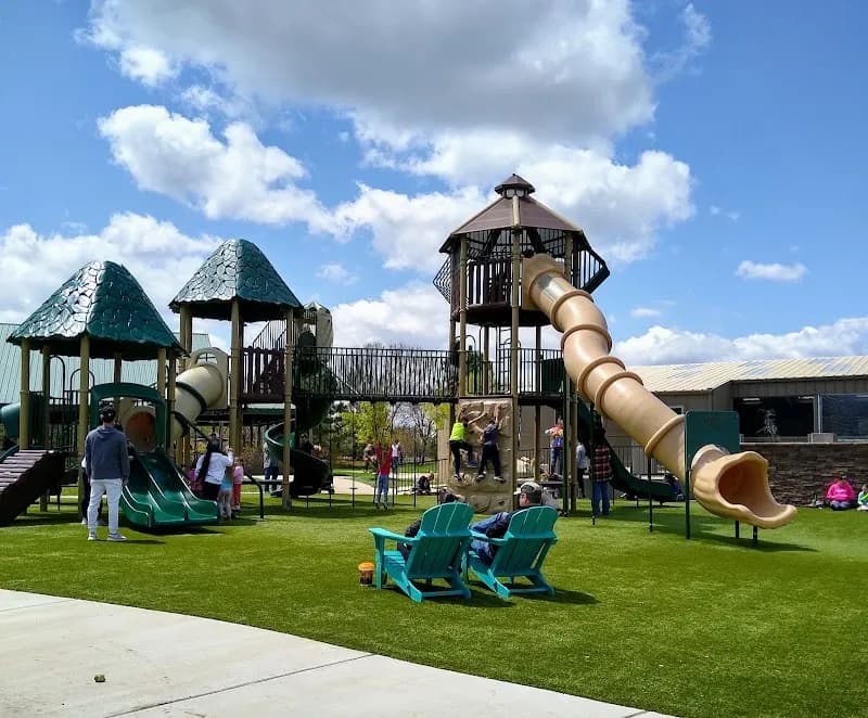 View of Tanganyika Wildlife Park in Wichita, KS